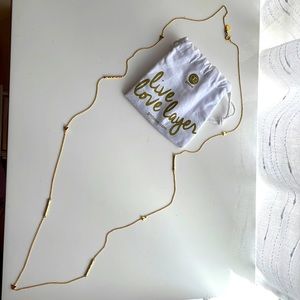 Gorjana 18k gold plated Arden layering necklace. Gently worn, great condition